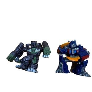 Transformers Action Figure Bundle Optimus Prime Ironhide Robot Heroes 2008